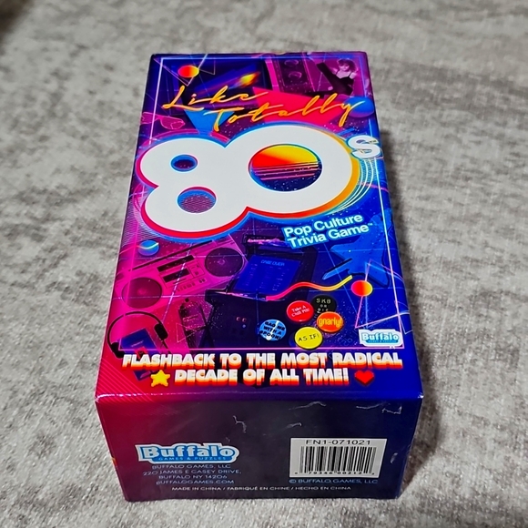 Like Totally 80s Pop Culture Trivia Game - Picture 1 of 5